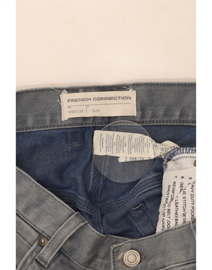 French Connection Herre Slim Jeans W32 L32 Blå Bomuld