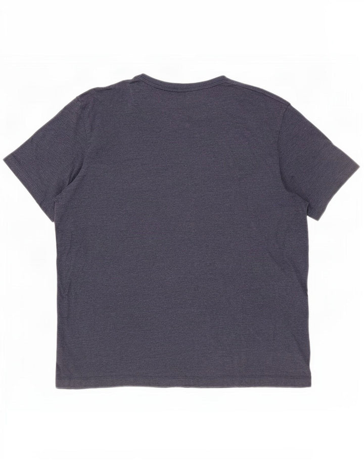 Levi's herre T-shirt top XL marineblå bomuld