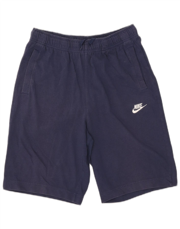NIKE Sportshorts til mænd Små marineblå bomuld