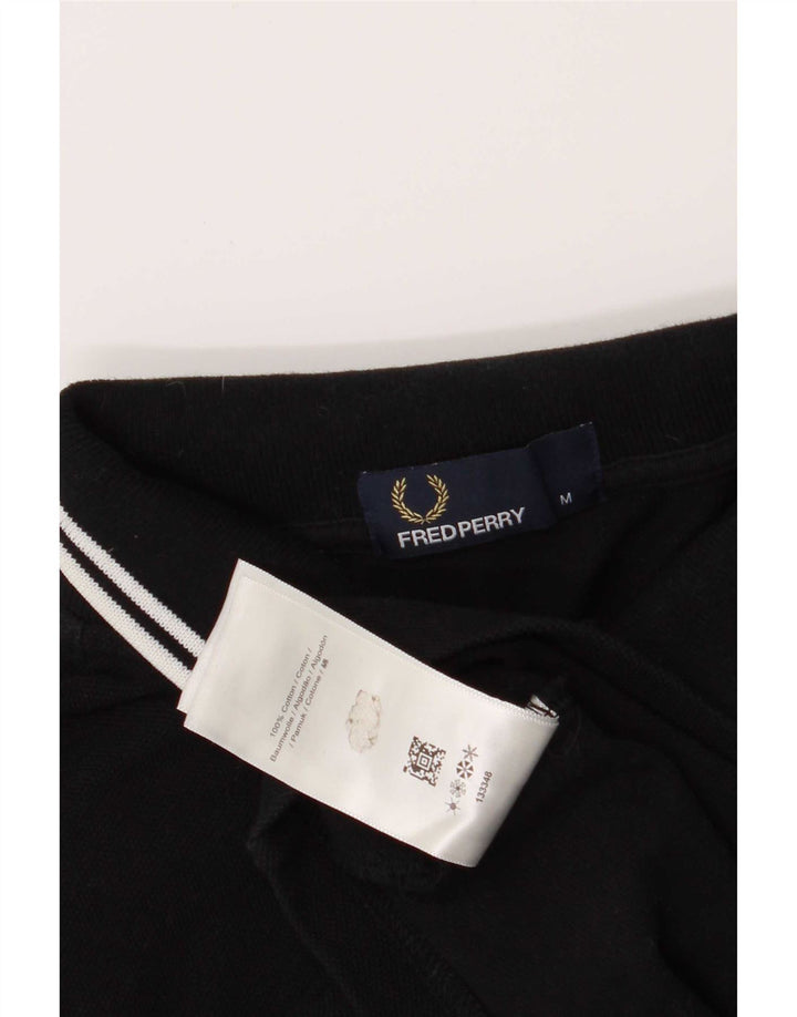 Fred Perry Herre poloshirt Medium Sort bomuld