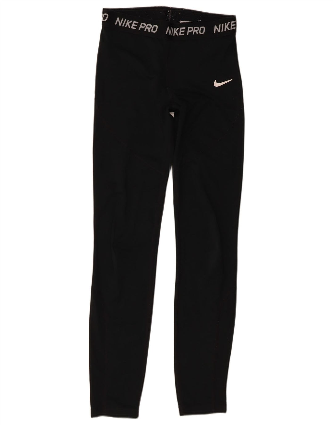 Nike Dame Grafiske Leggings UK 18 XL Sort Polyester