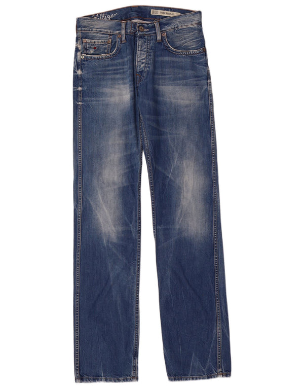 Tommy Hilfiger Herre Ryder Regular Straight Jeans W30 L34 Blå Bomuld