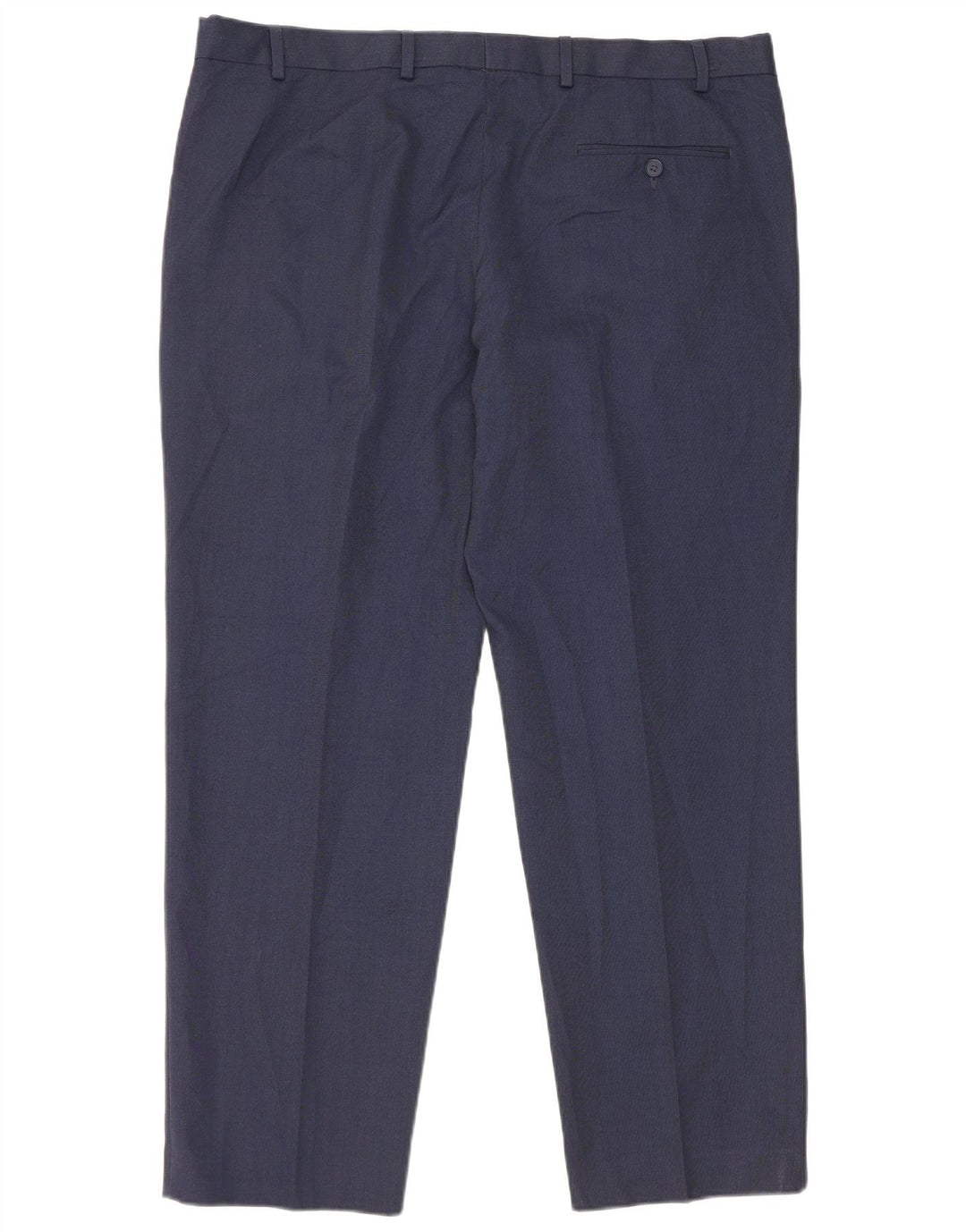 Marks & Spencer Herre Regular Fit Suit Bukser W40 L29 Marineblå polyester
