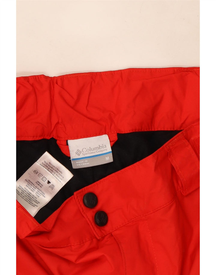 Columbia Herre Omni-Shield Skibukser Medium Rød Colourblock Nylon