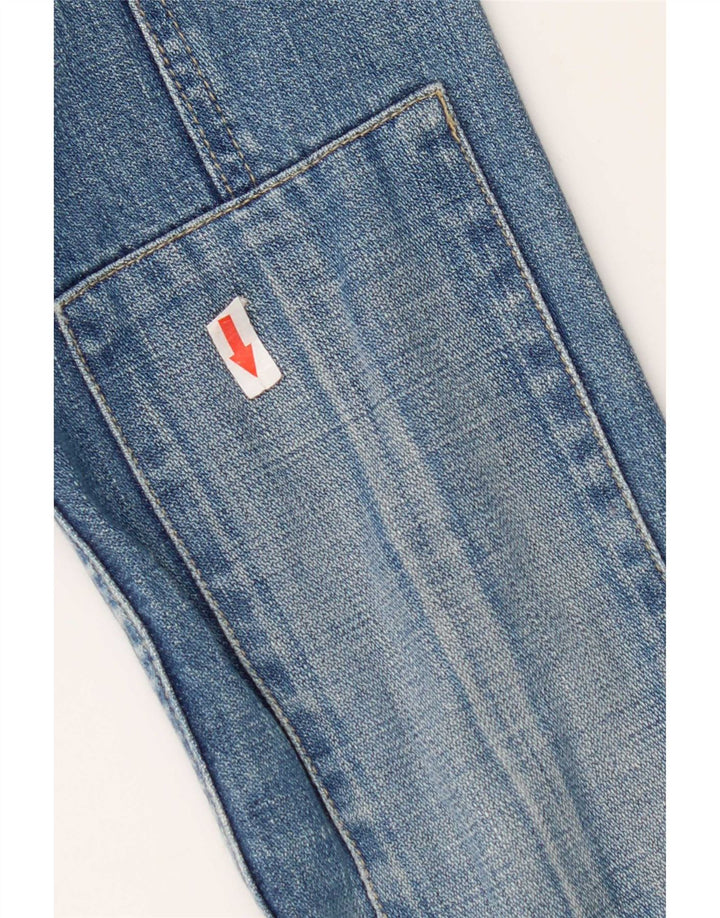 Fcuk Dame denimjakke UK 10 Small Blue Cotton