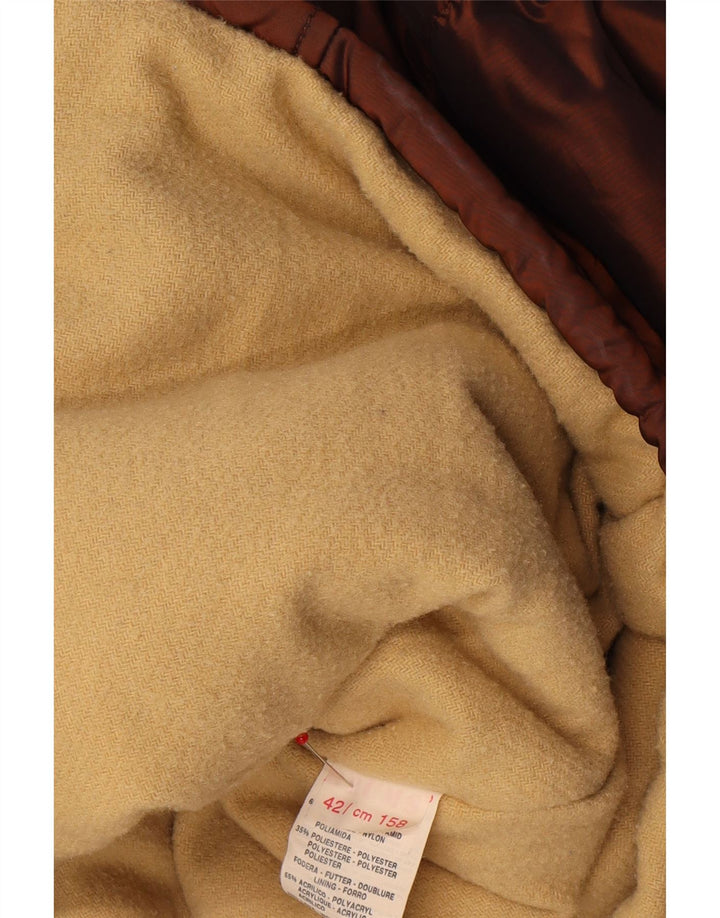 Brums Polstret Damejakke IT 42 Medium Brun Polyamid