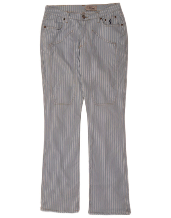 Jeckerson Herre Lige Casual Bukser IT 48 Medium W30 L34 Blå Stribet