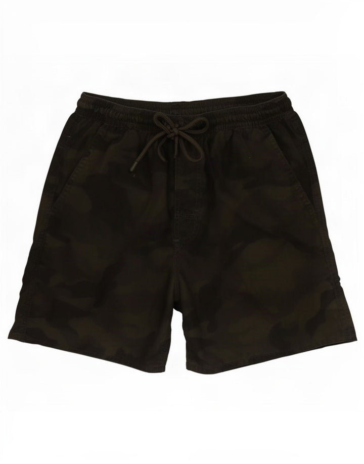 French Connection Badeshorts til mænd Small Green Camouflage Polyester