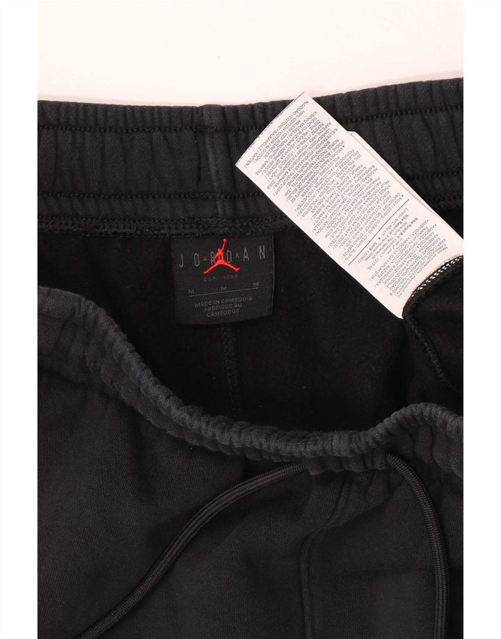 Jordan Herre Sportshorts Medium Sort Bomuld