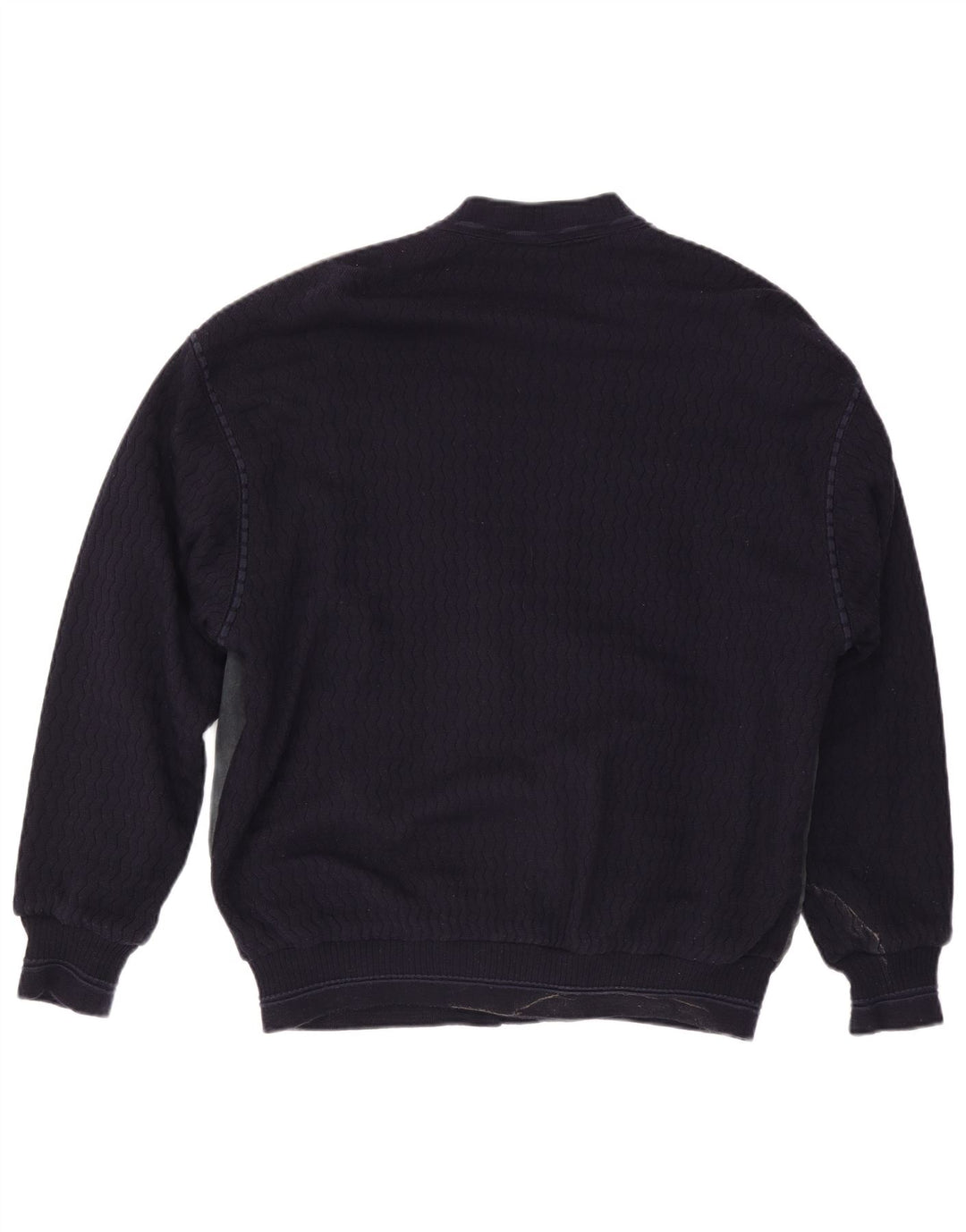 WESTBURY Herre cardigan sweater XL Marineblå Colourblock Akryl