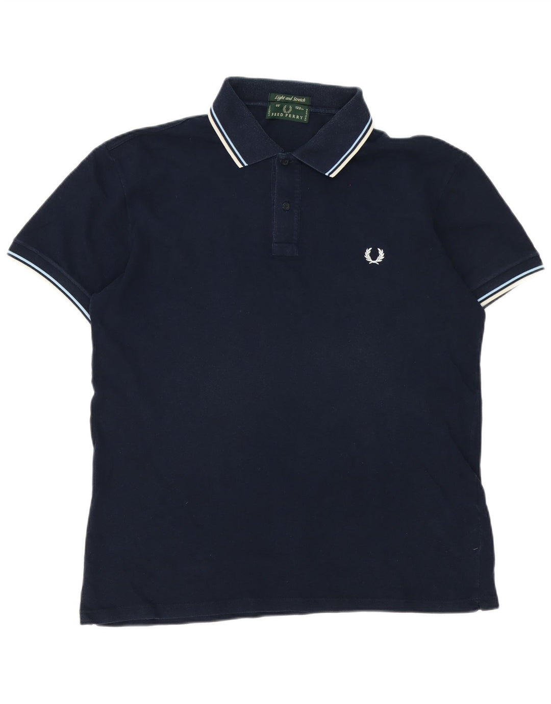 Fred Perry Herre poloshirt Stor marineblå bomuld