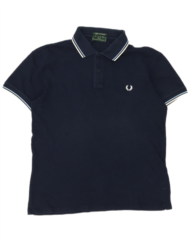 Fred Perry Herre poloshirt Stor marineblå bomuld