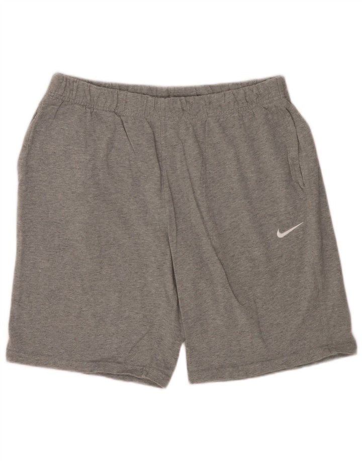 Nike herre sportsshorts XL grå bomuld