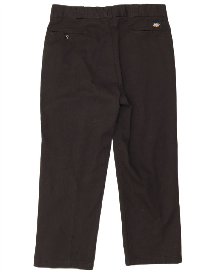 Dickies Straight Chino-bukser til mænd W38 L29 Sort polyester