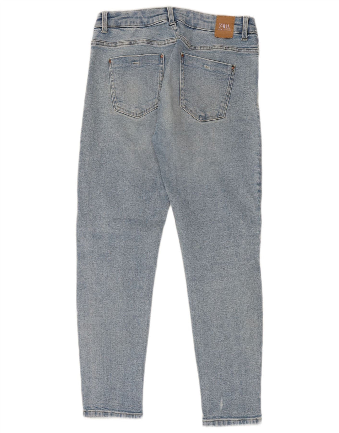 Zara Dame Skinny Jeans EU 40 Medium W30 L28 Blå