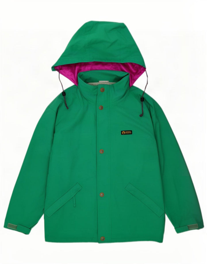 Ciesse Piumini Regnjakke med hætte til mænd IT 50 Stor grøn polyester
