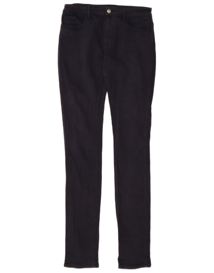 Lee Dame Mid Rise Skinny Jeans Large W32 L34 Navy Blue Viscose