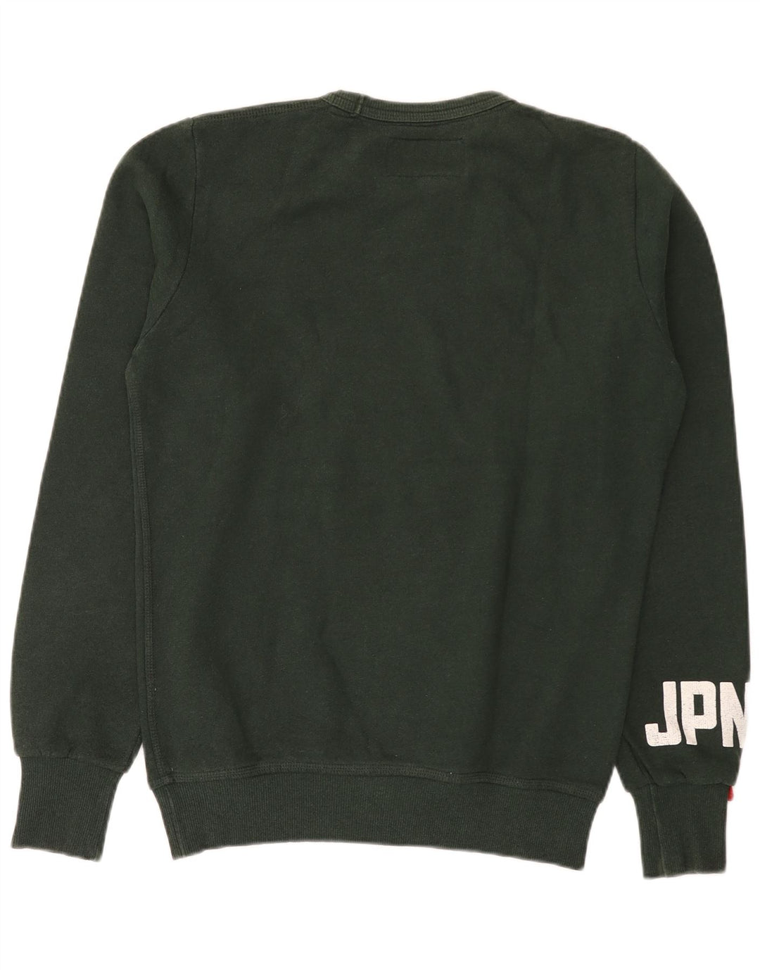 Superdry grafisk sweatshirt til mænd mellem grøn bomuld