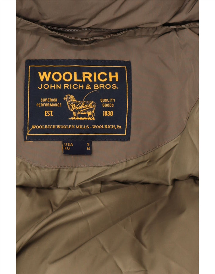 Woolrich Herre hættepolstret jakke UK 36 Small Khaki