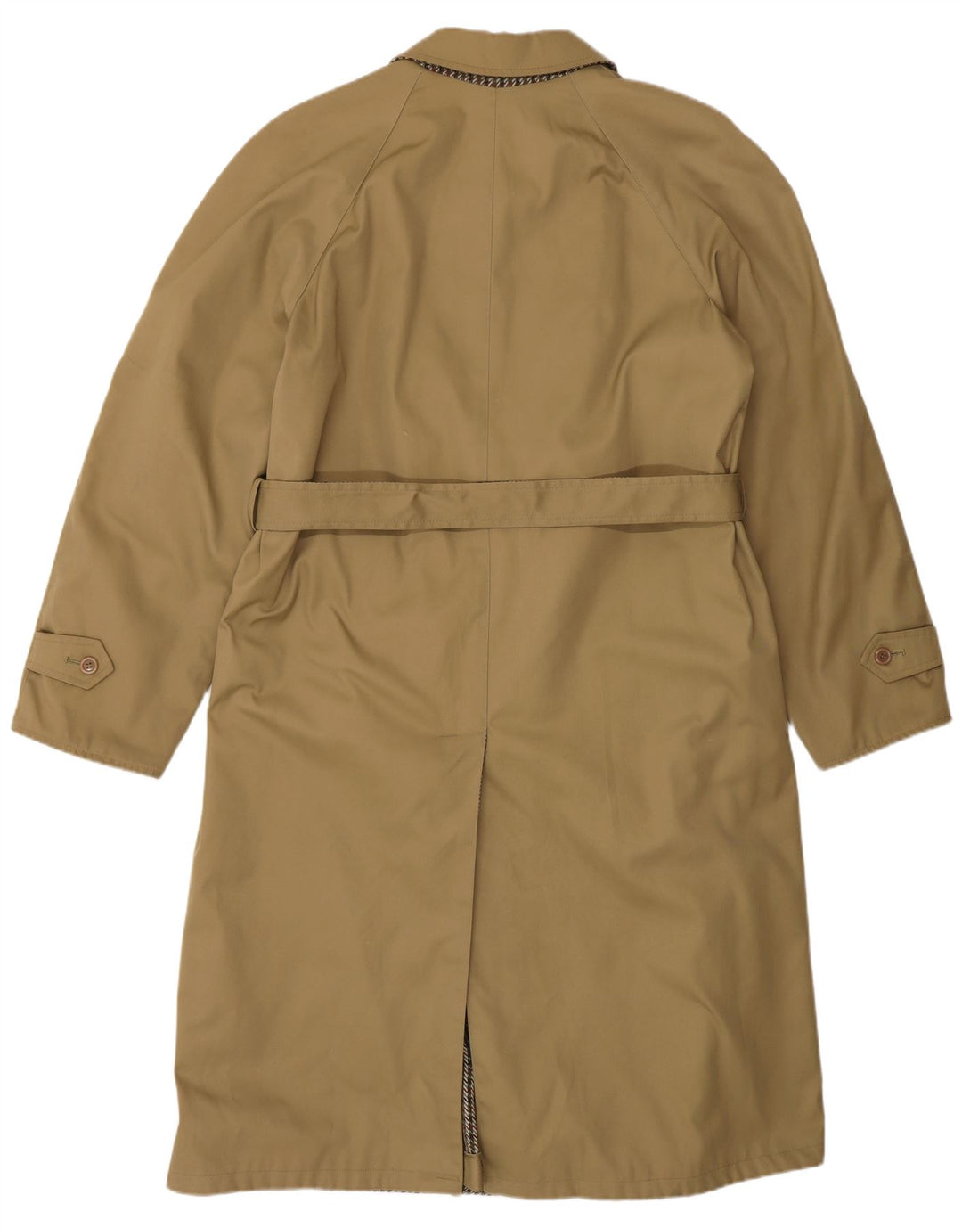 Vintage Vendbar overfrakke til mænd IT 48 Medium Khaki