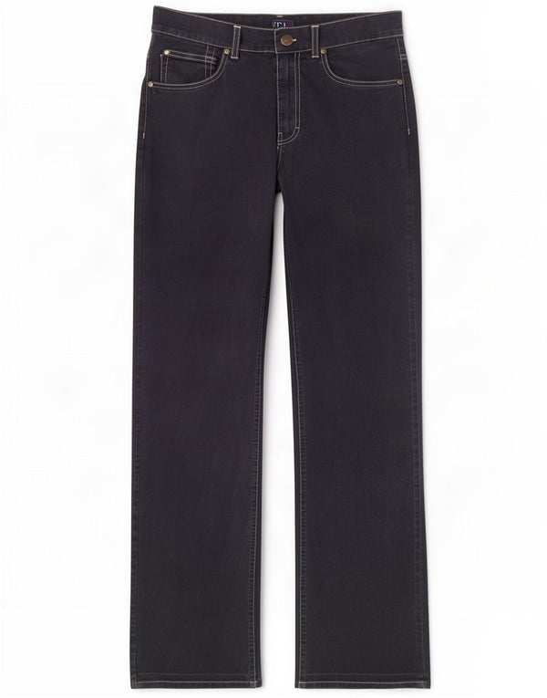 Trussardi Straight Jeans til mænd W31 L28 Marineblå bomuld