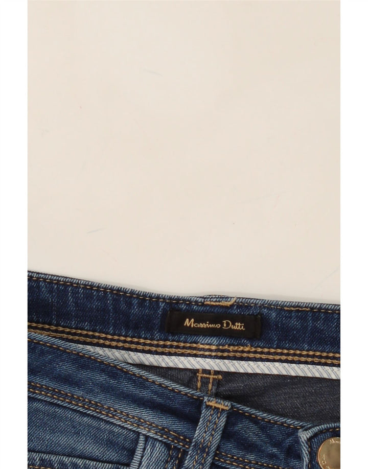 MASSIMO DUTTI Womens Crop Slim Jeans EU 34 XS W25 L25 Blue Vintage Massimo Dutti and Second-Hand Massimo Dutti from Messina Hembry 
