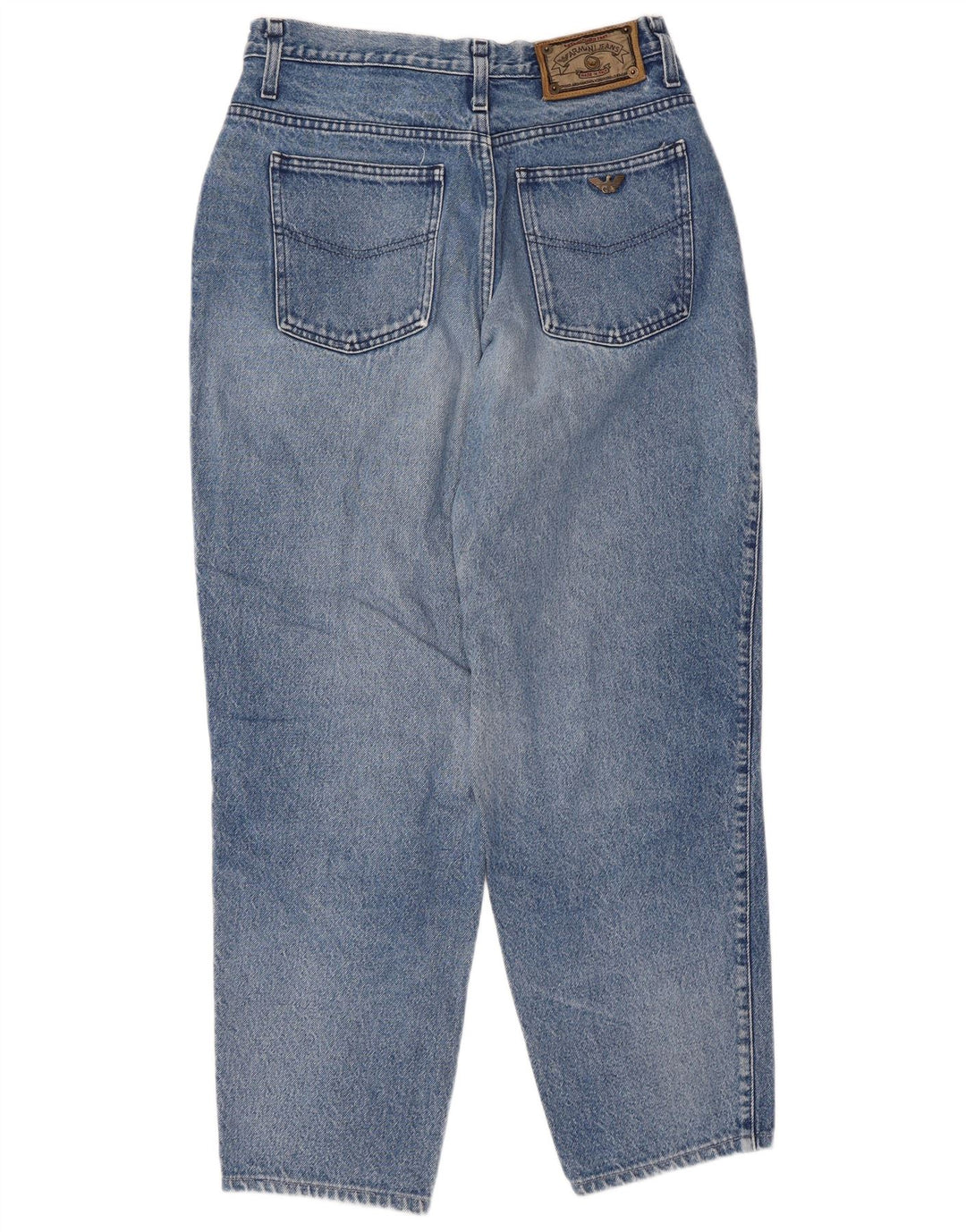 ARMANI Mens Tapered Jeans W32 L28  Blue Cotton