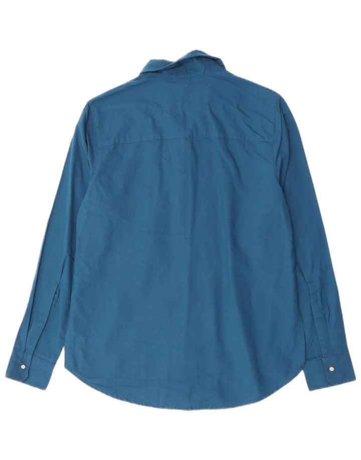 Hurley Womens Shirt UK 10 Small Blue Polyester