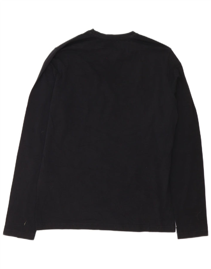 Calvin Klein Jeans Herre Grafisk Top Langærmet Stor Sort Bomuld