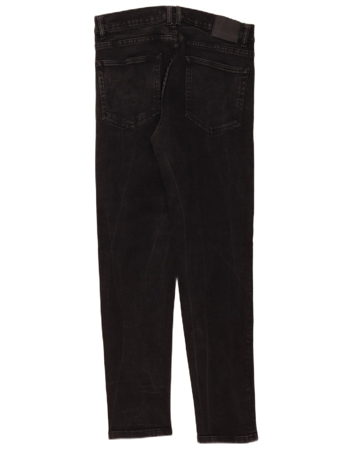 Zara Herre Slim Jeans EU 44 Large W34 L32 Sort