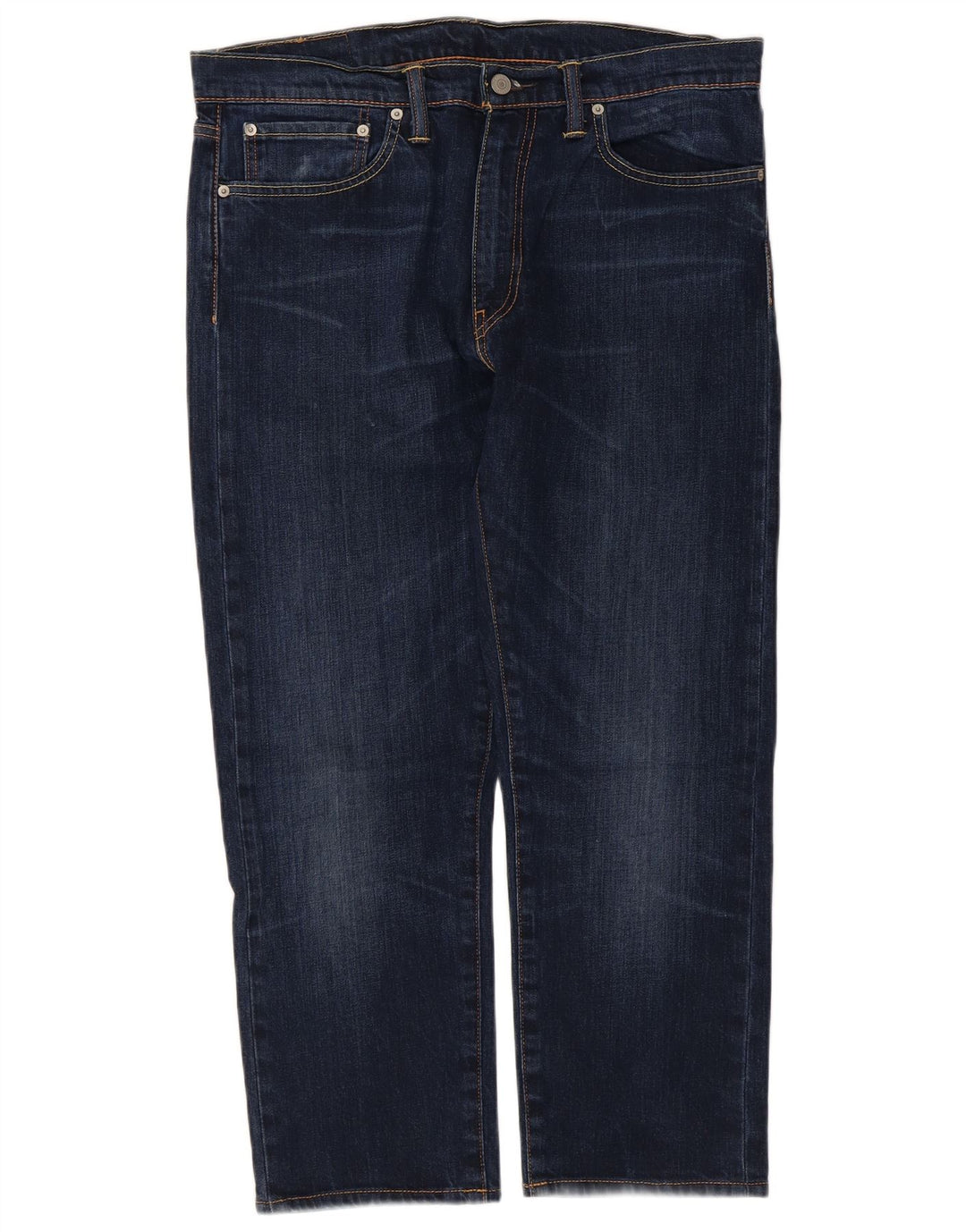 Levi's Herre 508 Cropped Tapered Jeans W34 L25 Blå