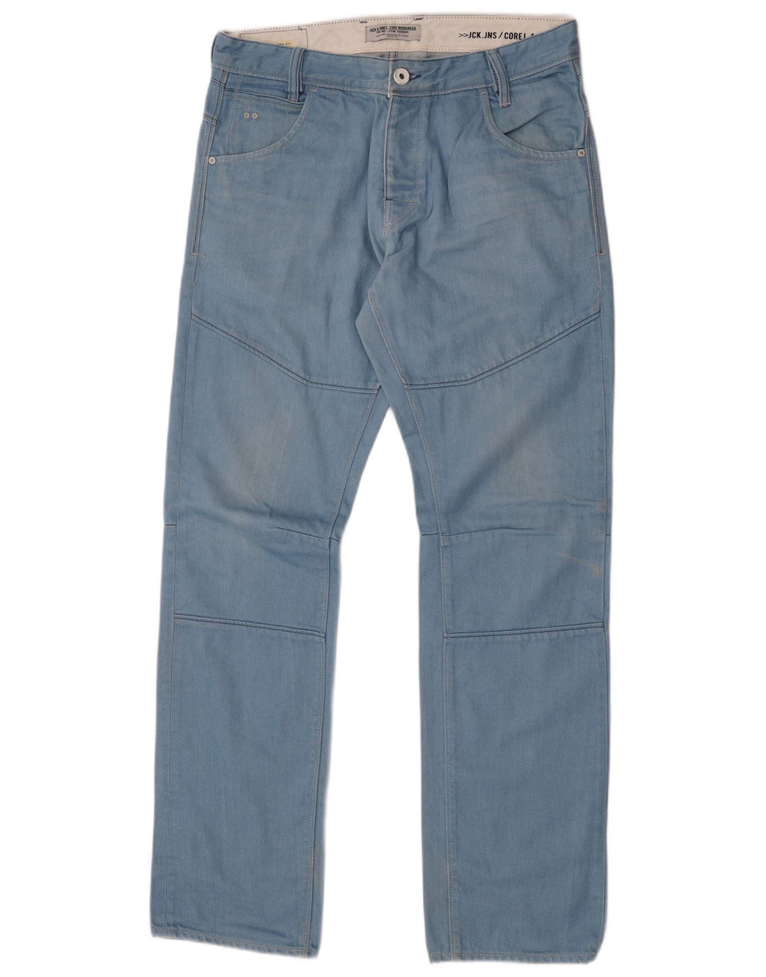 Jack & Jones Herre Boxy Loose Jeans W34 L34 Blå