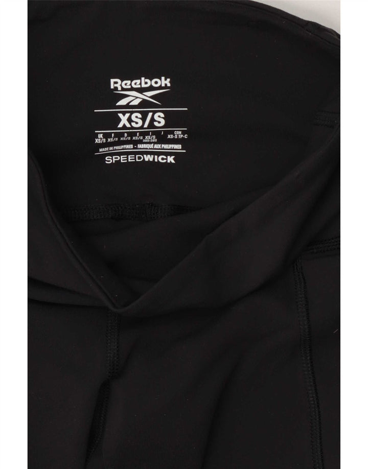 Reebok Womens Leggings UK 4 XS Grå