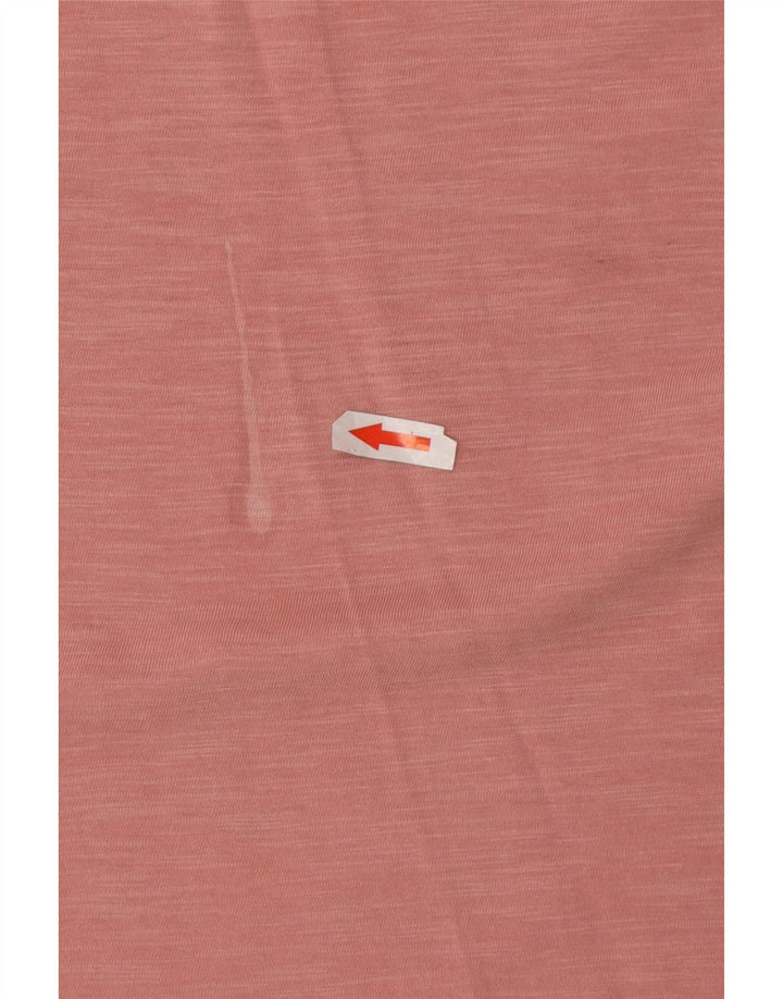 Levi's Dame T-Shirt Top UK 14 Medium Pink Flecked