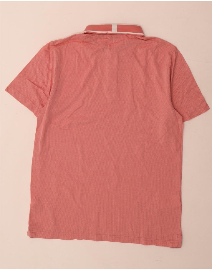 Ted Baker herre poloshirt størrelse 2 Lille Pink Bomuld