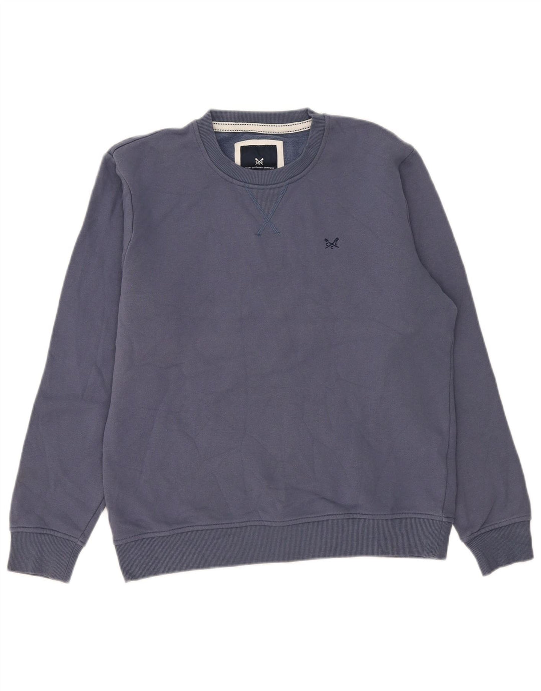 Besætningstøj Herre sweatshirt Jumper Medium Blå Bomuld