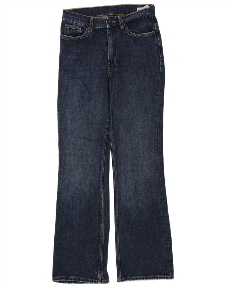 Massimo Dutti Dame Bootcut Jeans EU 36 XS W26 L31 Blå Bomuld