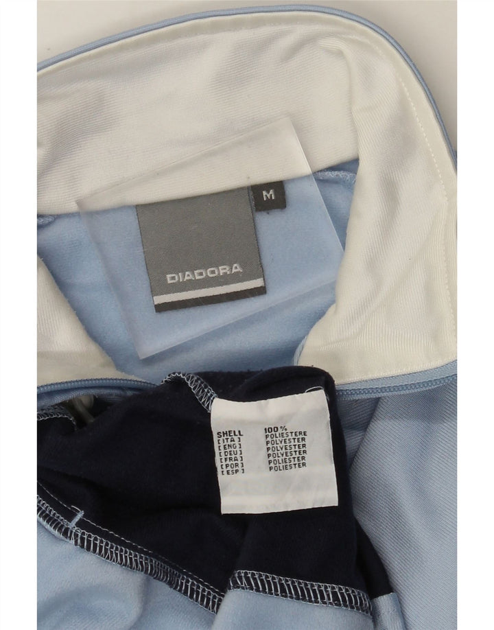 Diadora træningsdragt topjakke til kvinder Medium Blue Colourblock Polyester
