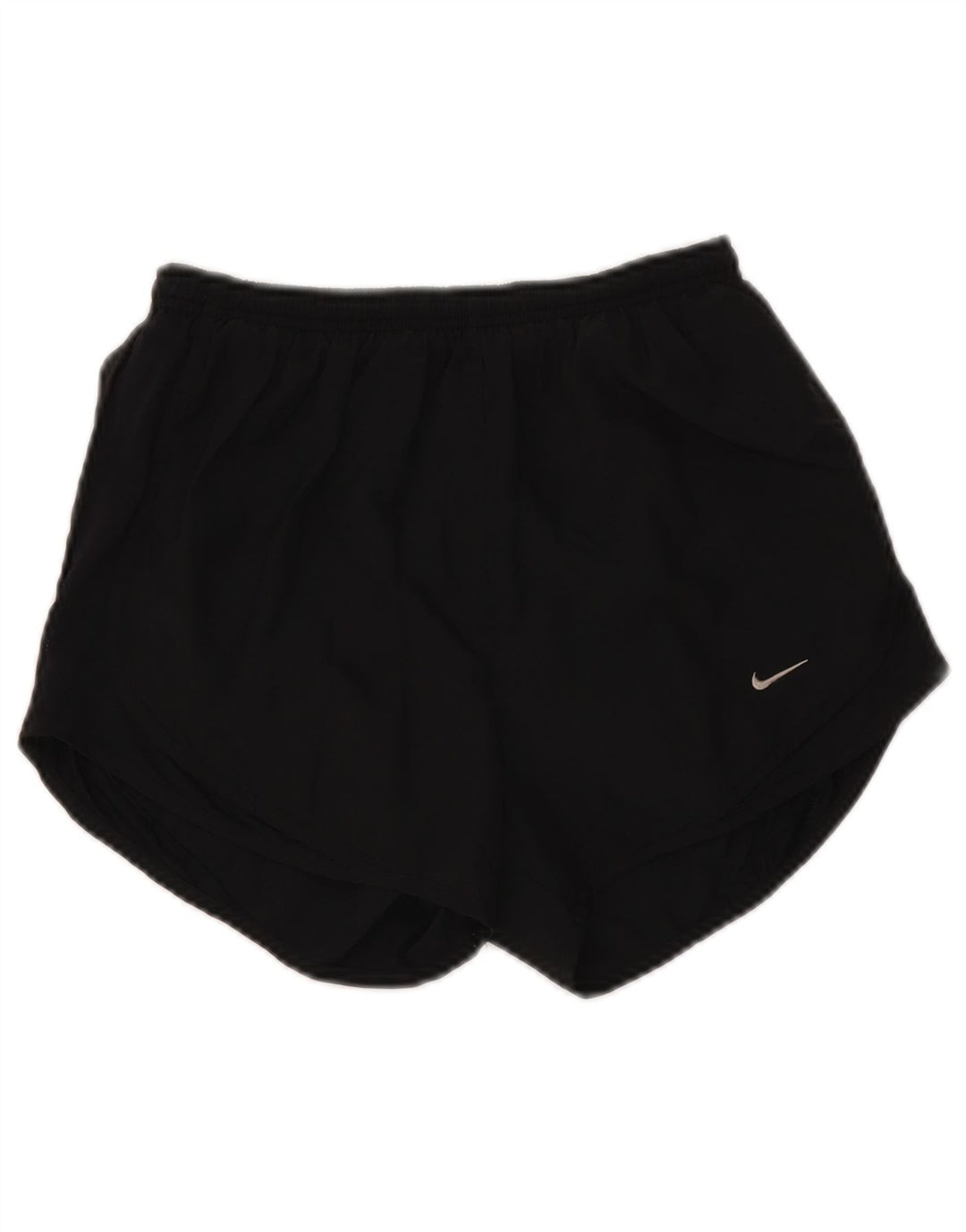 Nike Dame Dri Fit Sport Shorts UK 8 Small Black Polyester