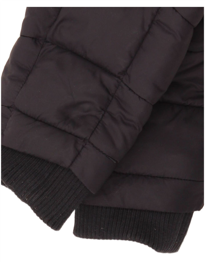 Superdry Polstret herrejakke UK 36 Lille marineblå nylon