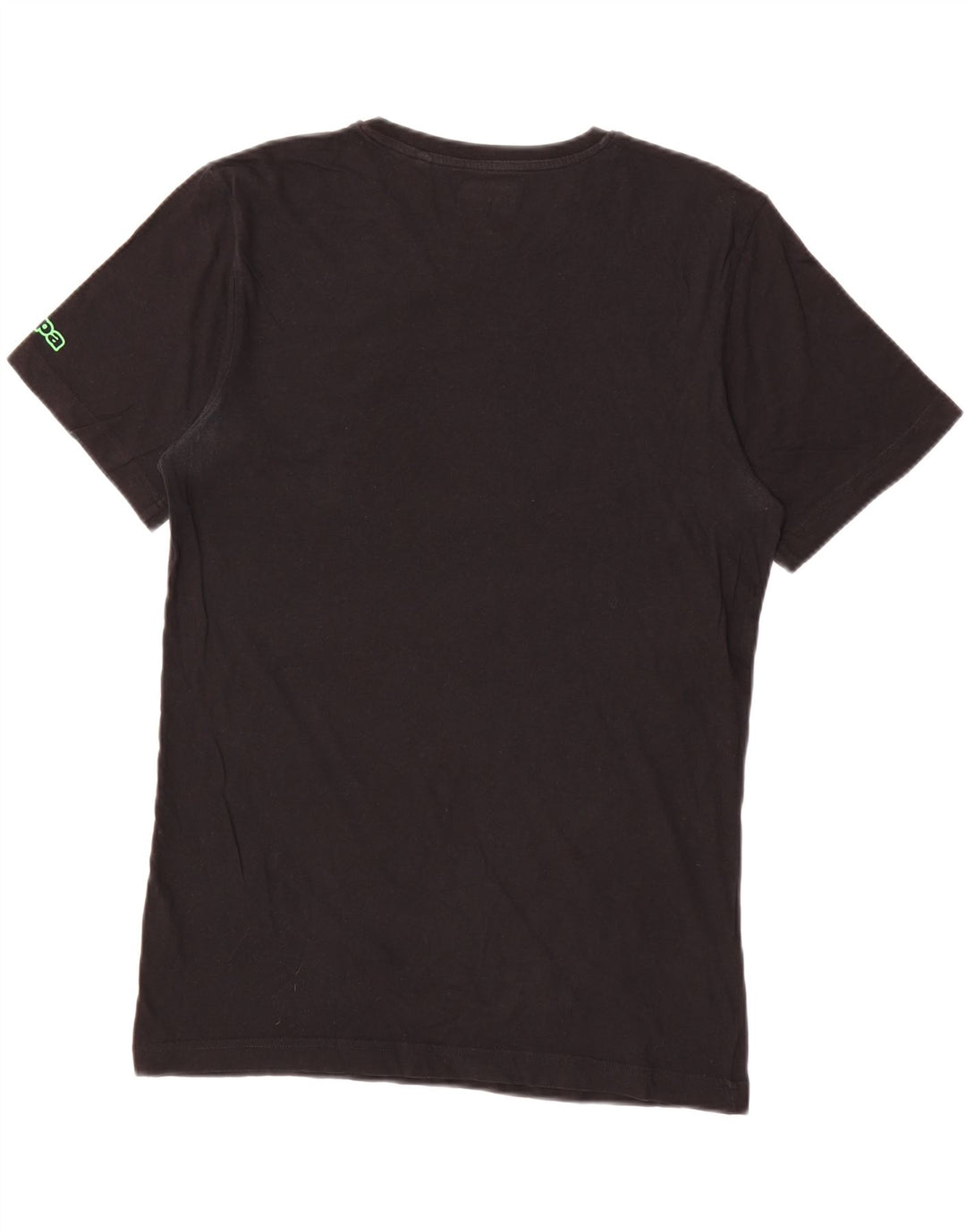 KAPPA Mens Graphic T-Shirt Top Large Black Cotton Vintage Kappa and Second-Hand Kappa from Messina Hembry 
