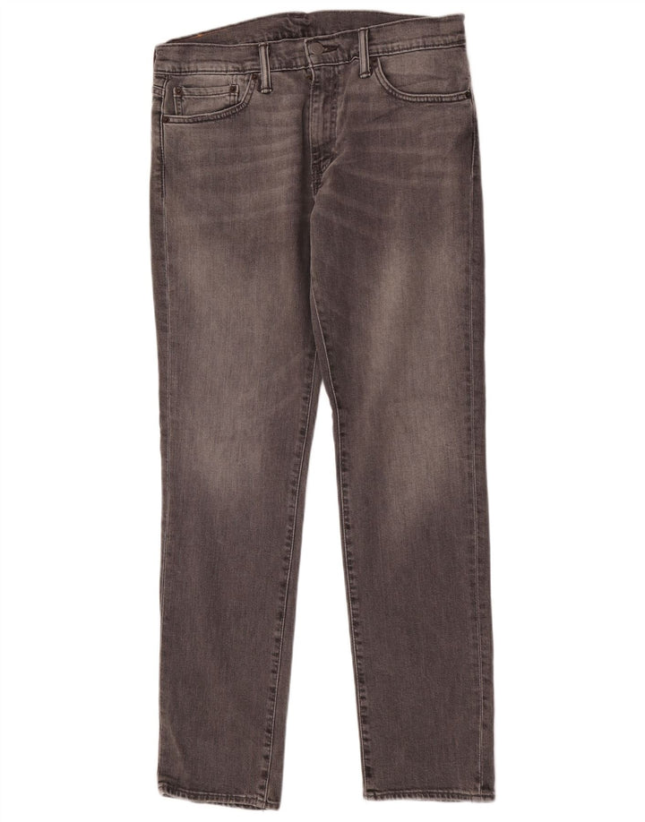 Levi's Herre 511 Slim Jeans W33 L32 Grå Bomuld