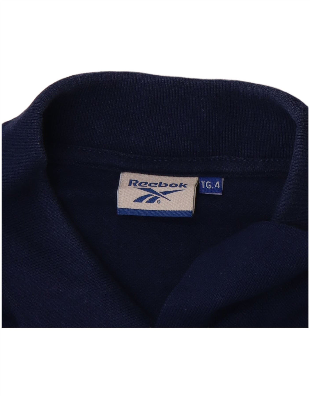 REEBOK Polo Shirt til mænd XL Marineblå Bomuld