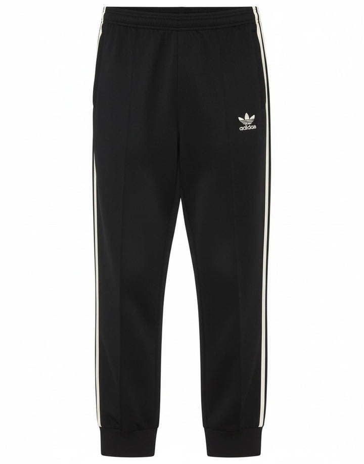Adidas Drenge Træningsdragt Bukser Joggers 13-14 År Sort Polyester