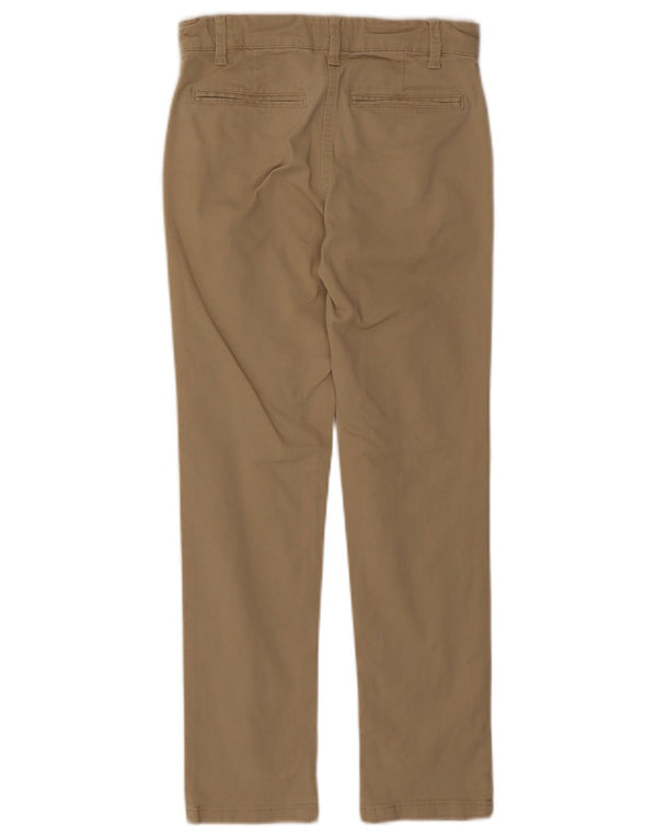Benetton Boys Slim Chino Bukser 10-11 år XL W26 L26 Beige Bomuld