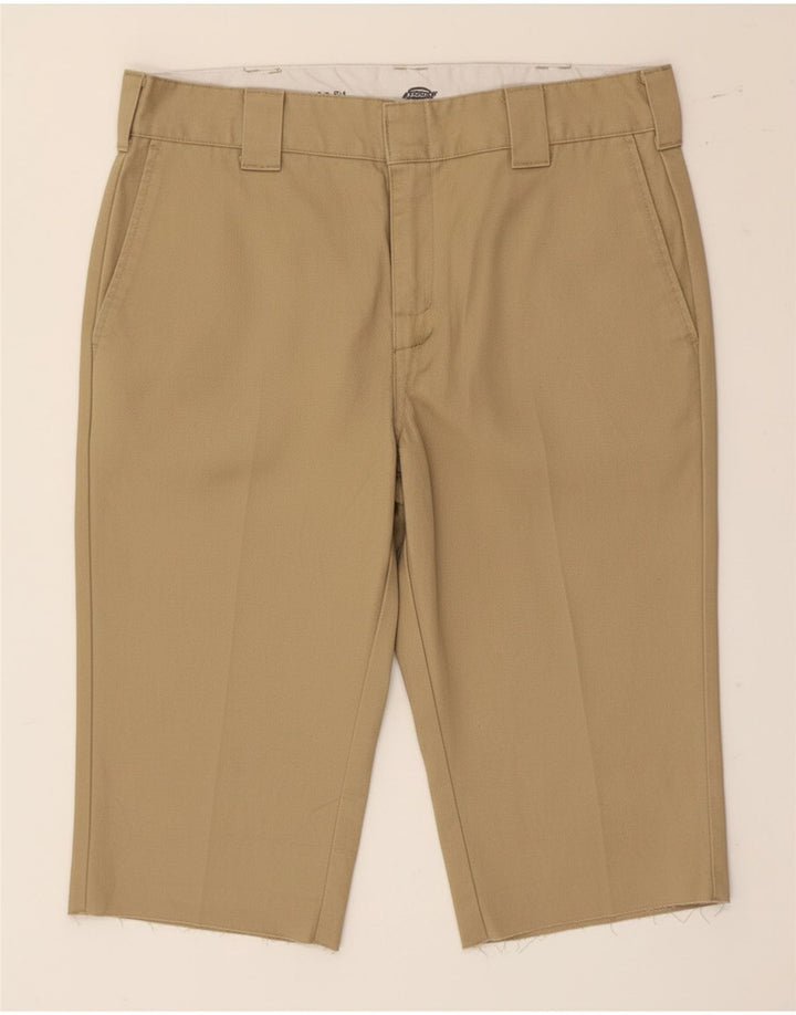Dickies Herre Slim Chino Shorts W31 Medium Beige Polyester