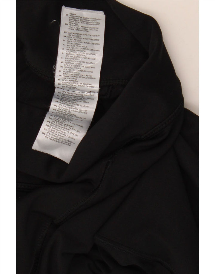 ADIDAS Climalite Leggings til kvinder UK 4/6 XS sort polyester