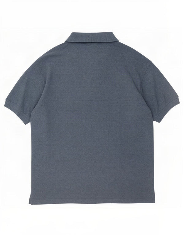 Champion herre poloshirt XL blå bomuld
