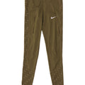Nike Dame Dri Fit Leggings UK 4 XS Khaki Polka Dot Polyester