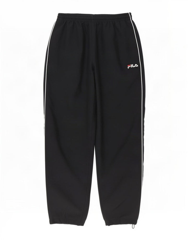 Fila Herre grafisk træningsdragt Bukser Joggers Medium Sort Polyester